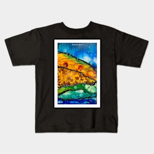 Australian landscape Kids T-Shirt